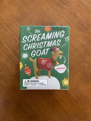 The screaming christmas - screaming, goat
