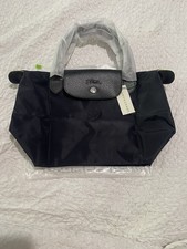 Long Champ Black Medium-Size