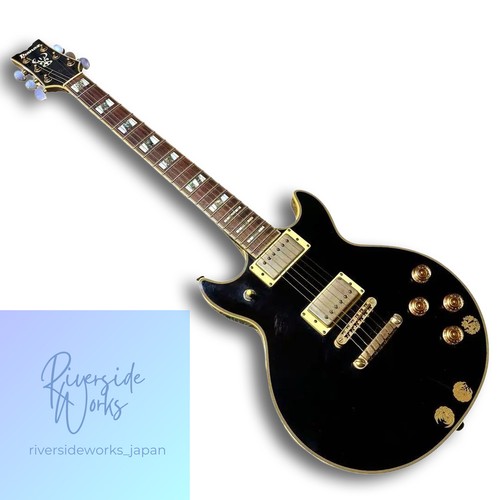 Ibanez ar250 black with gold - ibanez,