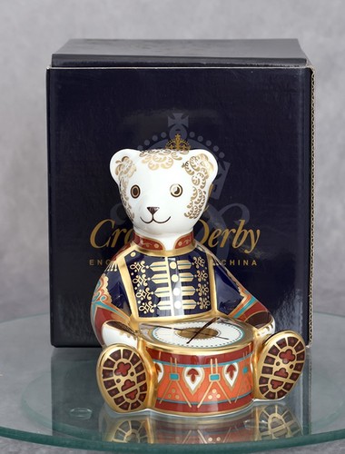 Royal crown derby drummer - crown, 'drummer
