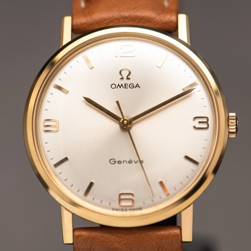 1968 omega geneve sunburst - omega,