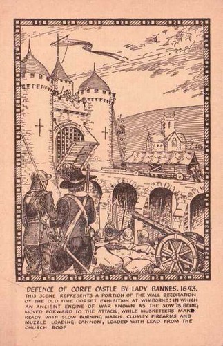 55787 corfe castle dorset - [55787],