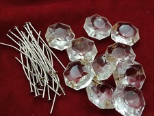 Glass chandelier 18mm beads