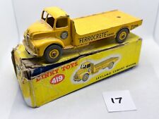 DINKY TOYS # 419 LEYLAND COMET CEMENT WAGON DIECAST 1956 YELLOW FERROCRETE