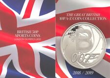British 50p Olympic Coin Album A - Z London 10p Album Twin Pack DEAL [C]