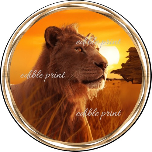 Mufasa lion king edible - king,