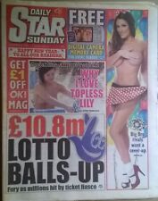 DAILY STAR 28 December 2008- Sammy Braddy (Page 3), Sophie Howard, Lucy Pinder