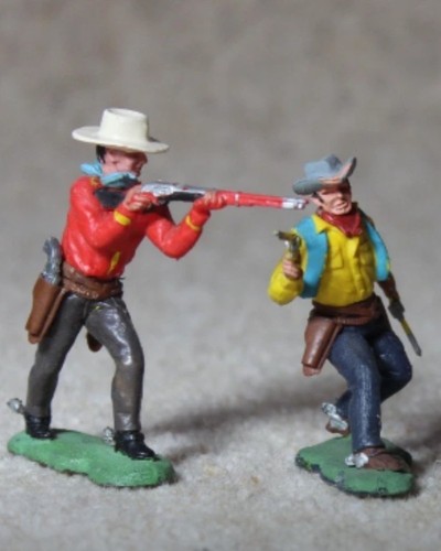 Wild west britains swoppets - britains,
