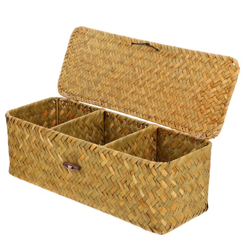 Woven storage basket - woven,