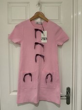 Zara Pink Short Knit Dress