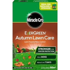 Miracle Gro Autumn Lawn Feed 80m2 Granular Fertiliser for Winter Protection