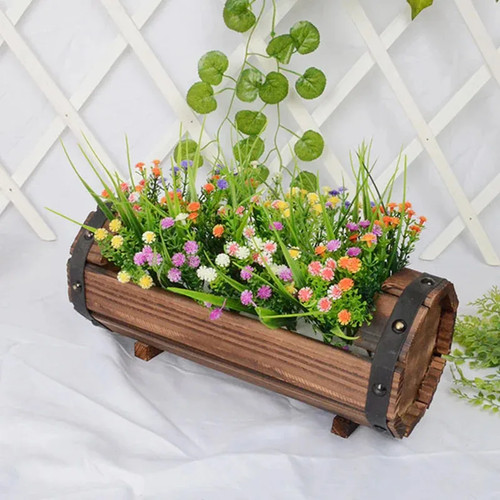 1pc natural timber half - 1pc,