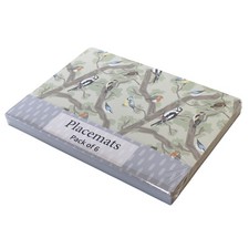 Bird Cork Placemats - Set of 6