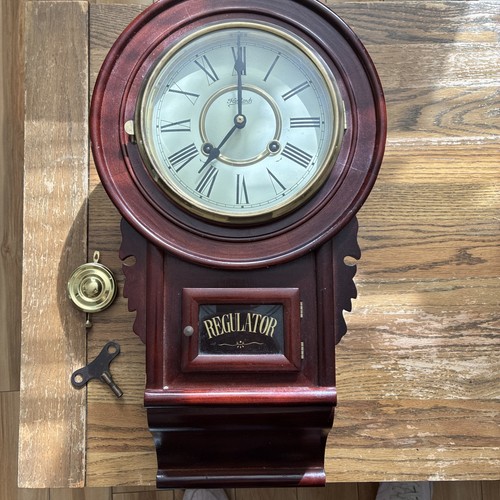 Wall clock with - clock, pendulum