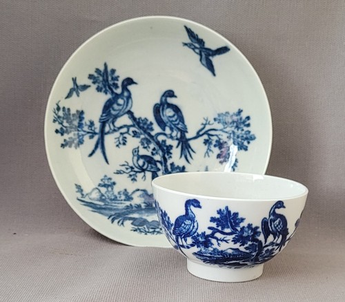 Antique worcester birds - birds, in