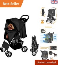 Collapsible Pet Stroller for