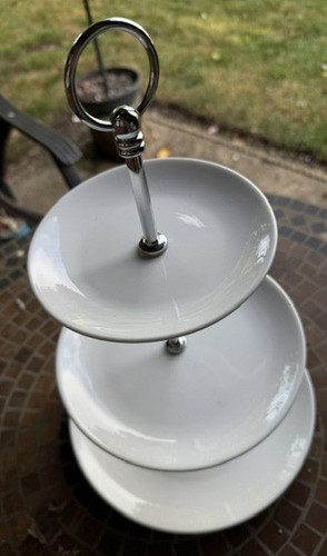 Tiered ceramic cake stand - ,