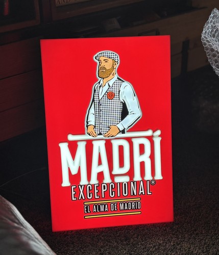 Madri lager official led beer - lager,