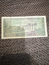50 Lei 1966 Romanian Banknote
