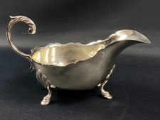 Silver Plated Gravy Boat Style