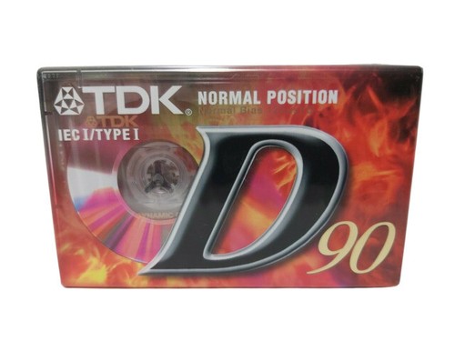 Tdk d90 blank audio - d90, cassette