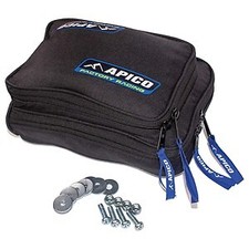 APICO TOOL BAG FOR TRIALS ENDURO MUDGUARD FENDER MOUNTING BLACK BUM BAG