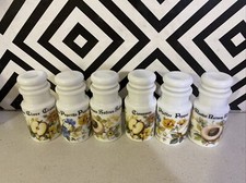 Set Of 6 Vintage Milk Glass