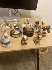 11 Animal Ornaments Porcelain Figurines