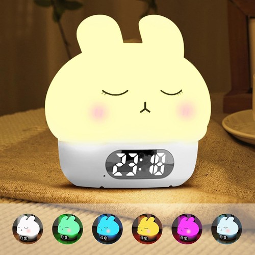 Alarm clock with bunny - with,