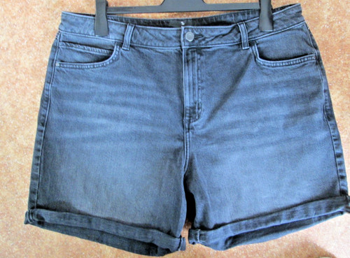 Black denim boy shorts - tu,