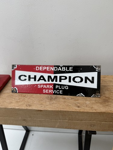 Champion spark plugs - champion, small