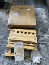 COSYLAND Adjustable Toddler Bamboo Kitchen Step Stool Tower