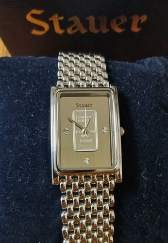 Stauer men platinum ingot - men's,