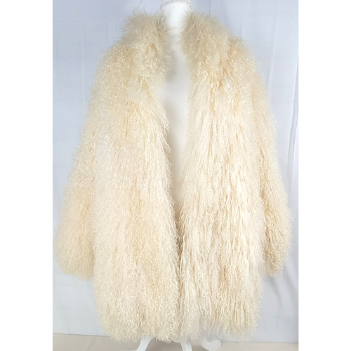 Vintage tibetan lamb fur - vintage, coat