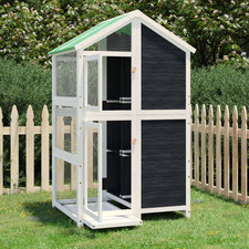 Bird Aviary Solid Pine Wood
