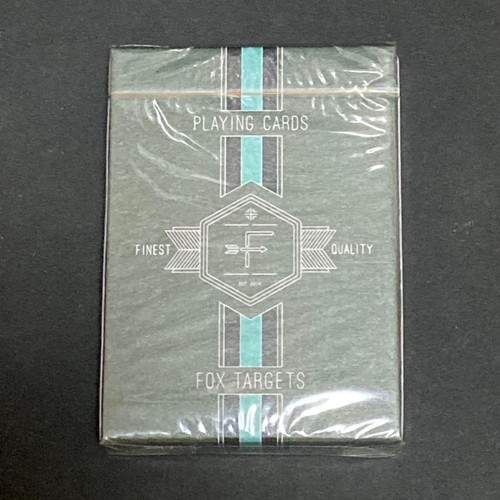 Fox targets playing card - fox,