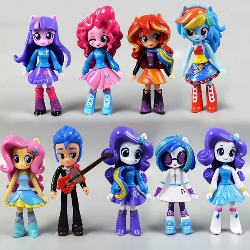 9pcs little pony play - my,