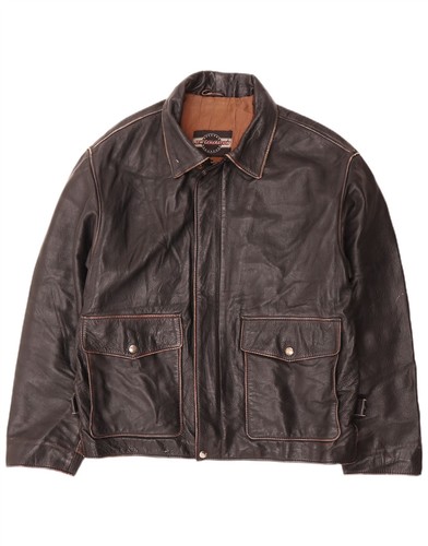 Vintage mens leather jacket - vintage,