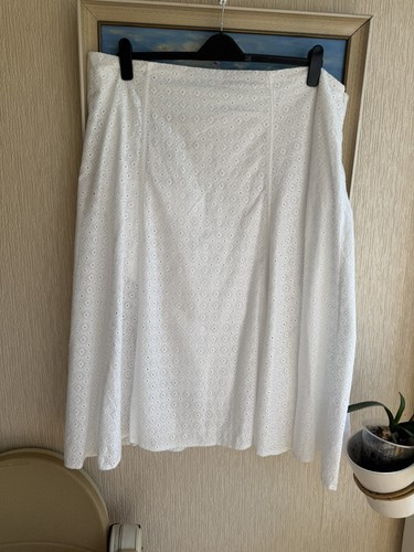 And classic white - and, broderie