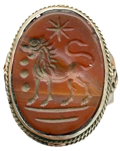 Hand made silver ring - hand,