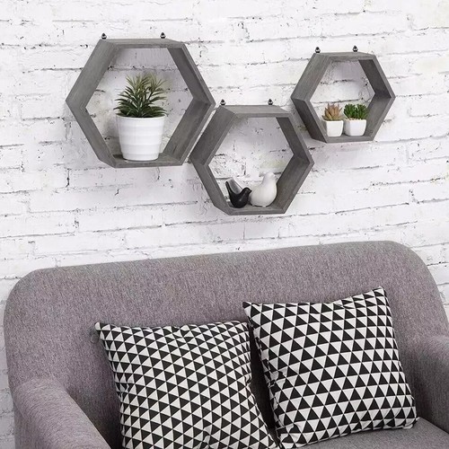 Set floating wall shelves - set,