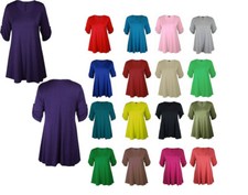 Ladies Short Turn Up Sleeves