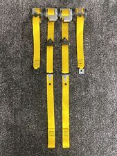 Renault Megane 3 MK3 Renaultsport Cup Yellow Seat Belts Set Front Rear