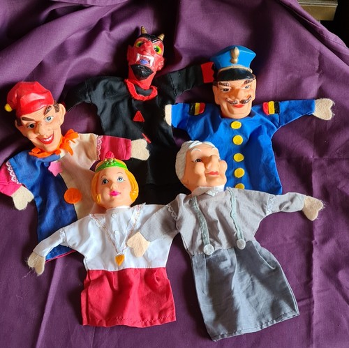 Vintage german punch and judy - vintage,