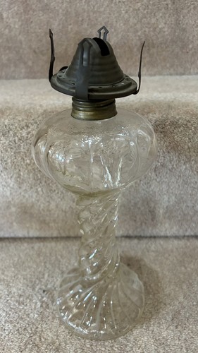 Antique paraffin oil lamp - antique,