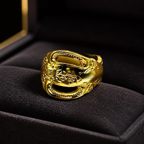 King arthur spoon ring gold - arthur,