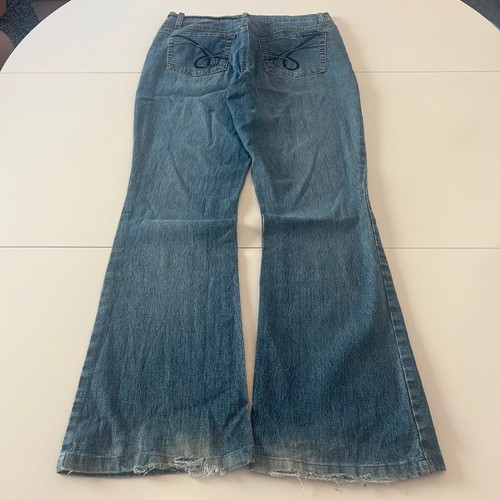 Duplex y2k flared jeans - y2k,