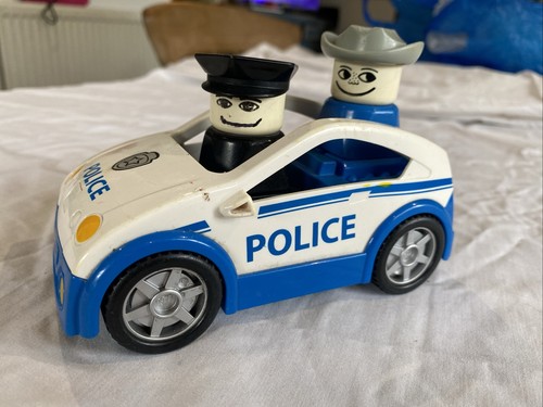 Duplo lego police - police, car