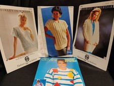 4 Vintage Sirdar Knitting