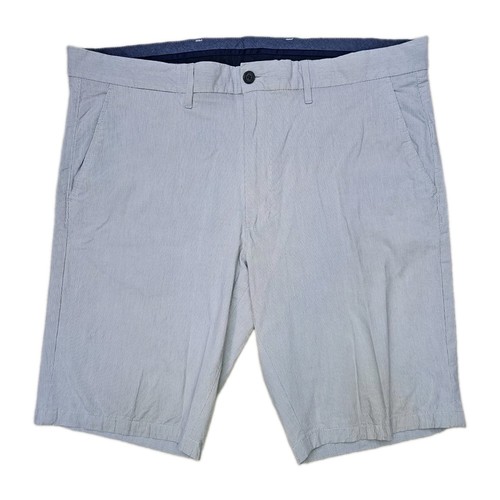 Fine stripe chino shorts - m&s,